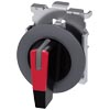 [3SU1062-2EL20-0AA0] SIEMENS/EP selector, iluminable, 30 mm, redondo, metal, mate, (New)
