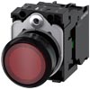 [3SU1102-0AB20-1BA0] SIEMENS/EP pulsador luminoso, 22 mm, redondo, plástico, rojo, (New)