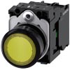 [3SU1102-0AB30-1BA0] SIEMENS/EP pulsador luminoso, 22 mm, redondo, plástico, amari (New)