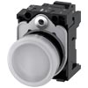 [3SU1102-6AA60-3AA0] SIEMENS/EP lámpara de señalización, 22 mm, redondo, plástico, (New)