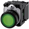 [3SU1103-0AB40-1BA0] SIEMENS/EP pulsador luminoso, 22 mm, redondo, plástico, verde (New)