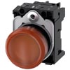 [3SU1103-6AA00-1AA0] SIEMENS/EP lámpara de señalización, 22 mm, re (New)