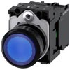 [3SU1106-0AB50-1BA0] SIEMENS/EP pulsador luminoso, 22 mm, redondo, (New)