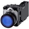 [3SU1106-0AB50-1FA0] SIEMENS/EP pulsador luminoso, 22 mm, redondo, (New)