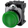 [3SU1106-6AA40-1AA0] SIEMENS/EP lámpara de señalización, 22 mm, re (New)