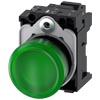 [3SU1106-6AA40-3AA0] SIEMENS/EP lámpara de señalización, 22 mm, re (New)