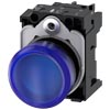 [3SU1106-6AA50-1AA0] SIEMENS/EP lámpara de señalización, 22 mm, redondo, plástico, (New)