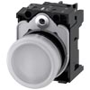 [3SU1106-6AA60-1AA0] SIEMENS/EP lámpara de señalización, 22 mm, redondo, plástico, (New)