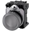 [3SU1106-6AA70-1AA0] SIEMENS/EP lámpara de señalización, 22 mm, redondo, plástico, (New)