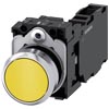 [3SU1150-0AB30-1FA0] SIEMENS/EP pulsador, 22 mm, redondo, metal, brillante, amaril (New)