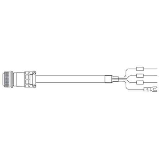 [MR-J3P4-2M] MITSUBISHI/FA Cable de alimentación / c (New)