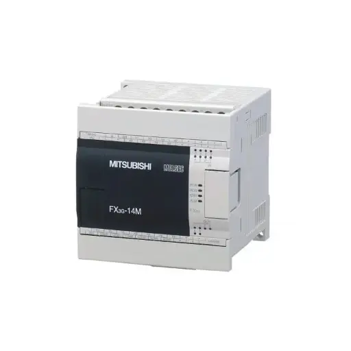 [FX3G-14MT/DSS-K] MITSUBISHI/FA 14 I/O DC BASE,TRANS OUT,CABLE,S/W,MAN (New)