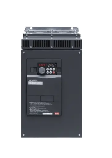 [FR-A741-5.5K] MITSUBISHI/FA 480V  7.5HP VFD W / BUILT IN LINE REGEN (New)